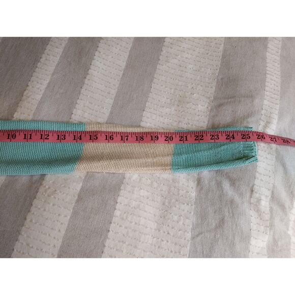 Vineyard Vines Women's Striped Sweater XS Blue White 100% Linen Nautical Preppy - Picture 10 of 10